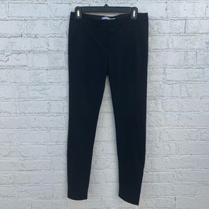 Diane Von Furstenberg black pants/leggings sz 4